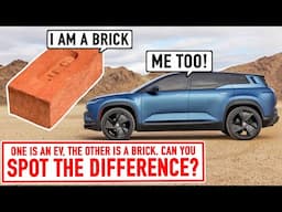 One is an EV, one is a BRICK. Can you tell the difference? Woman stuck with £42k 'Garden Ornament' 😂
