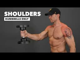 25 Minute Dumbbell Only Shoulder Workout – Follow Along at Home
