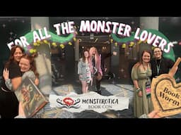 I went to a monster romance convention 😈 monsterotica con vlog!