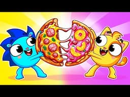 Pizza for You, Pizza for Me! 🍕 Let’s Share! Funny Kids Songs And Nursery Rhymes