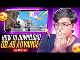HOW TO DOWNLOAD FREE FIRE ADVANCE SERVER 2025😱🔥 | FREE FIRE OB49 ADVANCE SERVER | NEW OB49 UPDATE FF