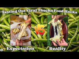 Testing Out Viral Instagram Thecha Hacks