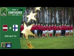 LATVIA v FINLAND - RUGBY EUROPE CONFERENCE 2024/25