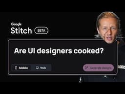 Will Google Stitch Replace UI Designers? LET'S FIND OUT