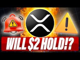 WILL XRP HOLD ABOVE $2.00 - USDC IS LIVE ON THE XRPL - YOU DON'T LOSE UNLESS YOU SELL!