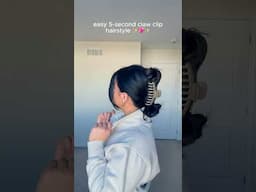 Cutest claw clip hairstyle ✨🎀✨ #hair #hairstyle #clawclip