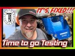 Boosted BBC is ready for the track!  ✅ Oil Pressure.. ✅ Spool Up… ✅ No Leaks