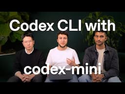 Codex CLI with codex-mini