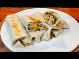 Burritos 🌯 de Pollo ¡Extra Exquisitos!