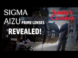 SIGMA Announces New Aizu Cinema Prime Lenses