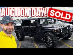 I Sold My Humvee at Auction and Bought a SuperCar! - Flying Wheels