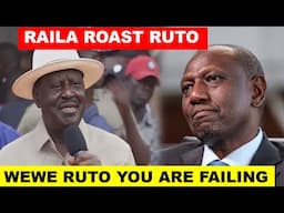 WEWE RUTO YOU ARE FAILURE!!! |Raila Roast Ruto in Homabay in a burial ceremony