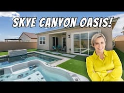 Skye Canyon Stunner! Las Vegas Home with Pool, Spa & Smart Upgrades
