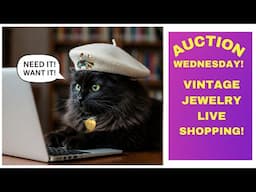 Vintage Jewelry Auction Live With Hudson Vintage!