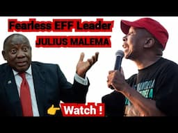 The FEARLESS EFF Leader Julius Malema | We're Going To Occupy Land - Julius Malema.