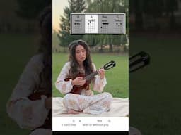 With or Without You - U2 Ukulele Cover