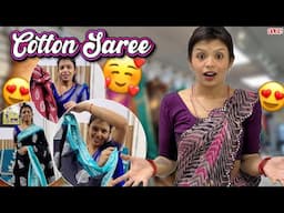Aditi K Liye Cotton Saree Bulwa Le 😍