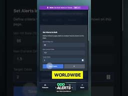 Football Betting Alerts: Get INCREDIBLE Odds Using This New Tool! 📈🔔