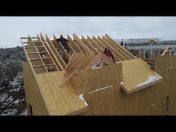 Framed Our First Dormer.... It Wasn't Easy