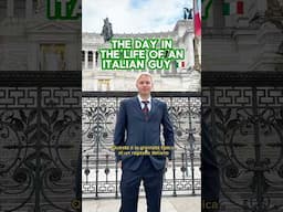 A Day In The Life Of An Italian Guy! 🇮🇹 #Italy #Italia #Rome #Roma #Fratello #Italian #Goviral
