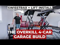 We Just Started Building an Overkill 4-Car Garage! | Part 1: Lift and Swisstrax!