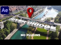 3D Location Marker Animation in After Effects - After Effects Tutorial | No Plugins