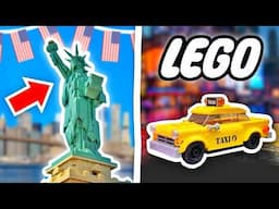 I Built NEW YORK out of LEGO! (in New York!)
