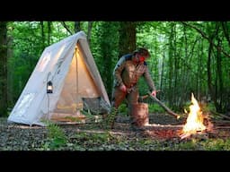Solo Overnighter - New tent and Bushcraft Empanadas