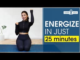 Best Yoga Poses To Wake Up Your Body & Mind | Get Energised in 25 Minutes | Siddhi Yoga ft. Amrita