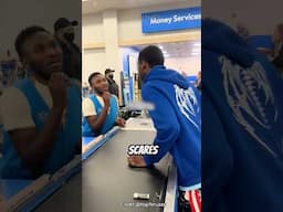 This man wanted to test the cashier's lines! #shorts