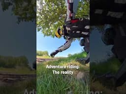 😅 That went wrong. Adventure bike riding reality… #adventurebike #advrider #motorcycle #tenere