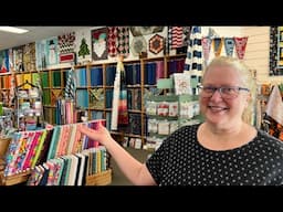 Explore The Quilted Forest: Quilts, Fabric, Creativity & More! - TOUR of our newly rearranged space!