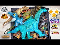 Rating 100 NEW Jurassic World Dinosaurs Toys in Box! White Baryonyx, Indominus Rex, Scorpios Rex