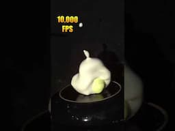 Popping a Balloon Full of Oobleck in Slow-Mo!