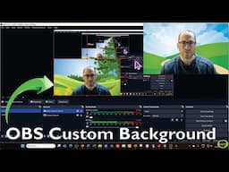 How to Add a Custom Image Background Behind Your Webcam Video in OBS Studio with Nvidia Broadcast