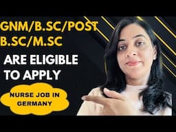 Qualification Requirements For Applying Nursing Job In Germany.
