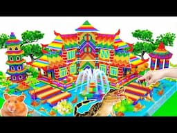 How to Build a Temple in the Middle of a River with Many Dangerous Animals
