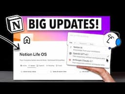The New Notion Features You Have To Try! 2025 Life OS Updates!