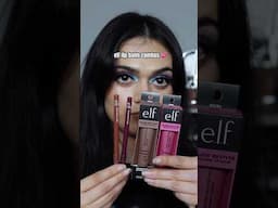 These elf lip combos are so good and only a few bucks?! #elfcosmetics #lipcombo #shorts