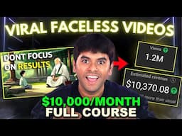 How to Earn $10,000 Per Month with Faceless YouTube Channel Using Free AI Tools