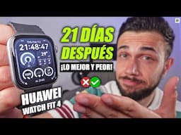 Es MUY TOP!🔥HUAWEI WATCH FIT 4 REVIEW tras 21 DÍAS de USO