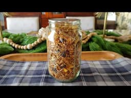 Homemade Granola Recipe with Freeze Dried Fruit