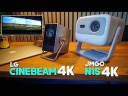 JMGO N1S 4k vs LG Cinebeam Q 4K Which Tiny 4K Projector is Best?