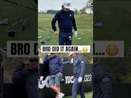 Bro really did it again perfectly 😳 #golf #LIVGolf #juggling