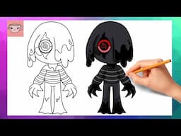 How To Draw Twisted Blot from Dandy's World | Easy Drawing Tutorial