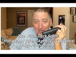 My Call with the "Hollywood Talent Agency" / "Writer's Edge Production" Scammers