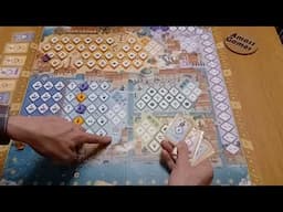 Mille Fiori playthrough!  Two player teach and play with an Italian!  Reiner Knizia AmassGames