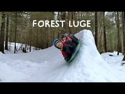 350ft Backyard Forest Luge