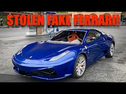 Thieves Stole My Friend’s Fake Ferrari Thinking It Was Real...Help Us Get it Back!