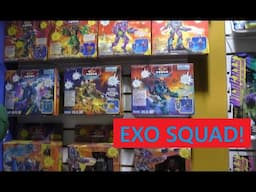Playmates Exo Squad Action Figures Display!